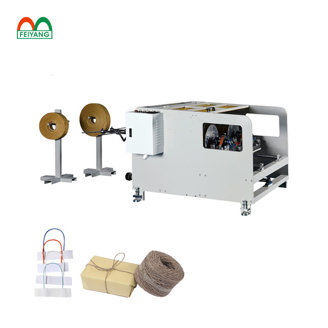 Paper Bag Rope Making Machine Free Speed Regulation Eco-friendly Paper Rope Machine