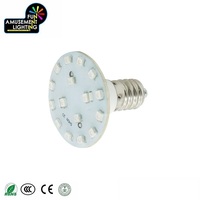Livraison rapide IP65 E14 rond 40mm AC24V lumière LED SMD de couleur unique pour les manèges