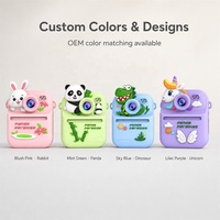 Appareil photo instantané pour enfants OEM ODM avec écran IPS HD de 4 pouces, double objectif, impression thermique