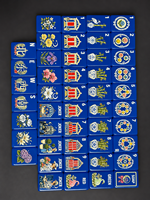 Grosir 4 Set Ubin Mahjong Amerika, Ubin Bunga, Ubin Joker, Ubin Chinoiserie, Ubin Guci Jahe, Ubin Bangau Bambu, Koleksi Emas