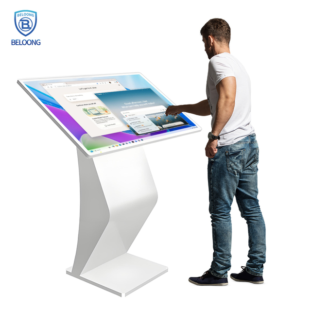 2K/4K Android Windows Touchscreen Self-Service Business Kiosk Wayfinding Digital Poster Capabilities Cloud-Based CMS Enabled OEM