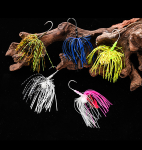 WEI 10g 45mm plongée lèvre métal Spinner tête de gabarit leurre appâts artificiels pêche océan bateau poisson-chat marlin brochet morue carpe <span class=keywords><strong>perche</strong></span> - Product Image 4