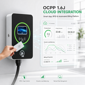 Dispositif de recharge AC pour véhicules électriques économique avec arrêt automatique et liaison à la plateforme cloud pour la réaménagement des centres commerciaux et des parkings - Product Image 3