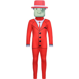 Disfraz de Roblox para Niños, Mono con Capucha Roja, Unisex, Disfraz de Halloween, Ropa de Actuación para Niños - Product Image 3