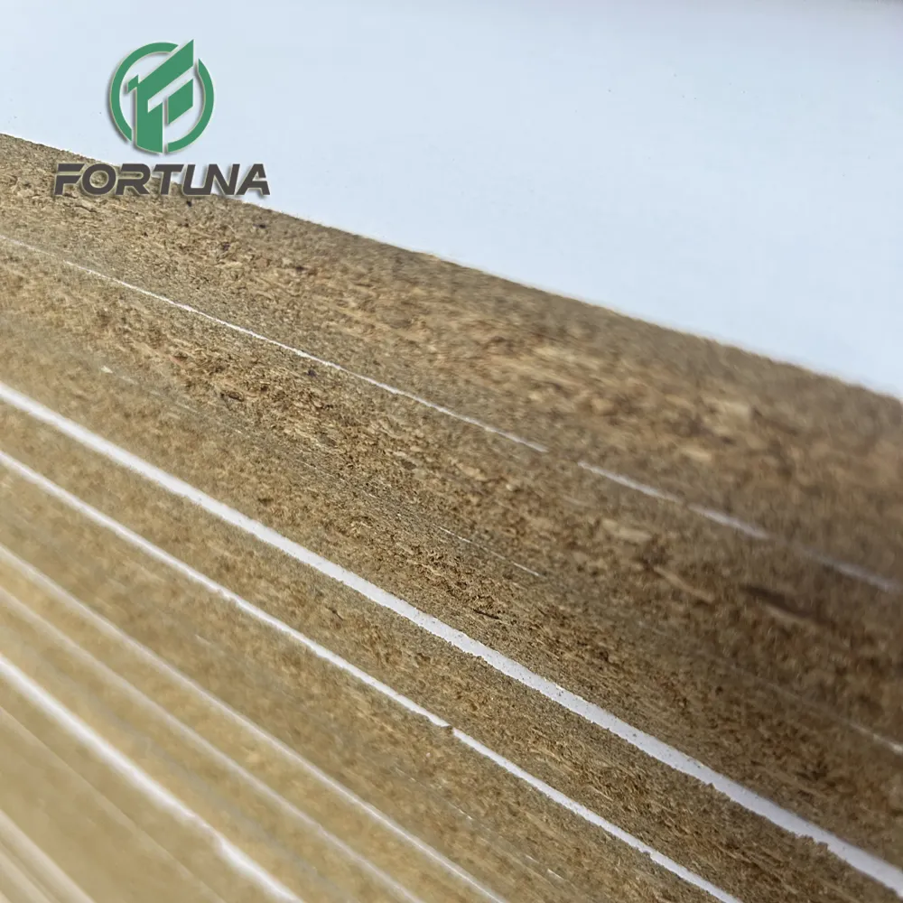 NAF F4 18mm Raw Wood Chipboard Industrial Particle Sheets Plain Particle Board For Furniture