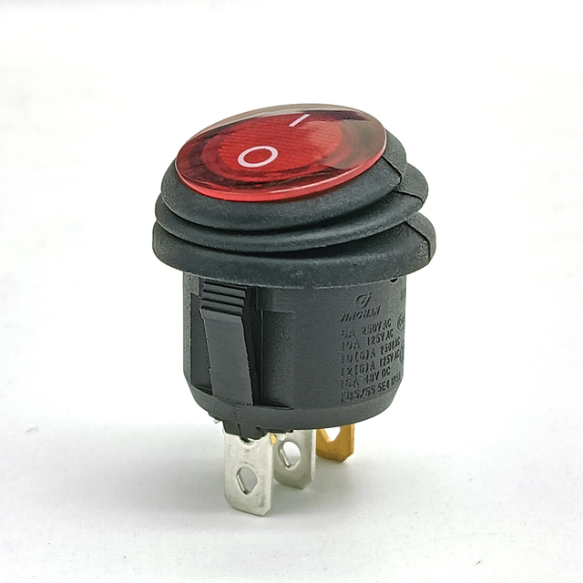 10A Rocker Switch 250V T125 R11 High Current Rocker Switches