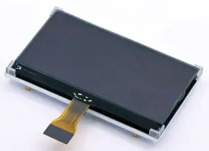 128 × 64 Resolution 12864 Lcd Module White Words On Black Background JHD12864-G673BFW-BL