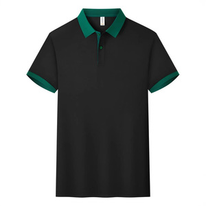 Camisa Polo de Manga Corta, Color Sólido, Tela Oxford, Uniforme para Restaurante o Bar, Ropa de Trabajo, Uso Diario - Product Image 2