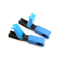 FTTH FTTB FTTX SC UPC Fast Fiber Optic Connector Tool Blue Testers & Tools Model Sc/upc Fast Connector