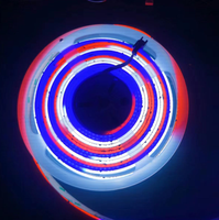 Bande lumineuse LED COB à effet d'eau courante programmable 10 mm PCB DC12V/24V 720LEDs, couleur de rêve