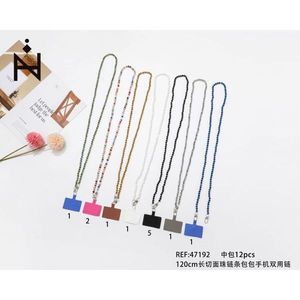 Catena per Borsa e Telefono 120cm in Cristallo, Doppio Uso per Borsetta e Smartphone - Product Image 3