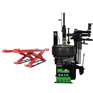 Elevador de Tijera Hidráulico de Doble Cilindro CHENTUO CT608 de Alta Calidad, Capacidad de 4000 kg, 12 Meses de Garantía, Potencia del Motor de 3 kW - Product Image 1