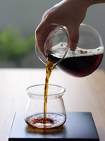Botol Penyaji Kopi Kaca 80ml, Pot Berbagi Kopi, Cangkir Penampung Aroma, Cangkir Kopi Teh, Cangkir Seduh Manual, Peralatan Barista Espresso