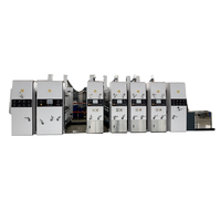 Machine de découpe à fentes, imprimante 4 couleurs, alimentation bord de plomb, impression de carton, livraison gratuite en chine