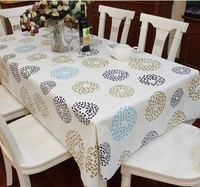 Nappe rectangulaire en PVC HuiHe, motif floral, dessin animé ou géométrique personnalisé, protection de table pour cuisine et restaurant