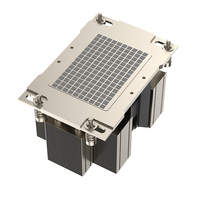 COOLSERVER 2U MT87 SP6 Refroidissement du processeur de bureau 4Pin PWM Server Simulation thermique Dissipateur thermique à faible bruit pour refroidisseur d'air CPU AMD Ryzen