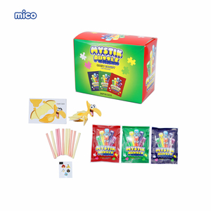 Bonbons gélifiés d'Halloween délicieux et amusants en forme de blocs multicolores aromatisés aux fruits, en boîte, pour les collations des enfants - Product Image 2