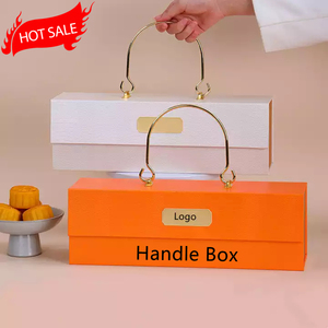 Hoge Kwaliteit Luxe Custom Logo Papier Doos Met Handvat Reliëf Huidverzorging Cosmetische Set Afdrukken Voor Nagellak Olie - Product Image 1