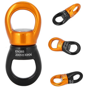 Climbing Rotation Connector 30KN EN365 CE1019 360 Degree Free Spin For Rock Climbing Yoga <b>Hammock</b> Equipment - Product Image 2