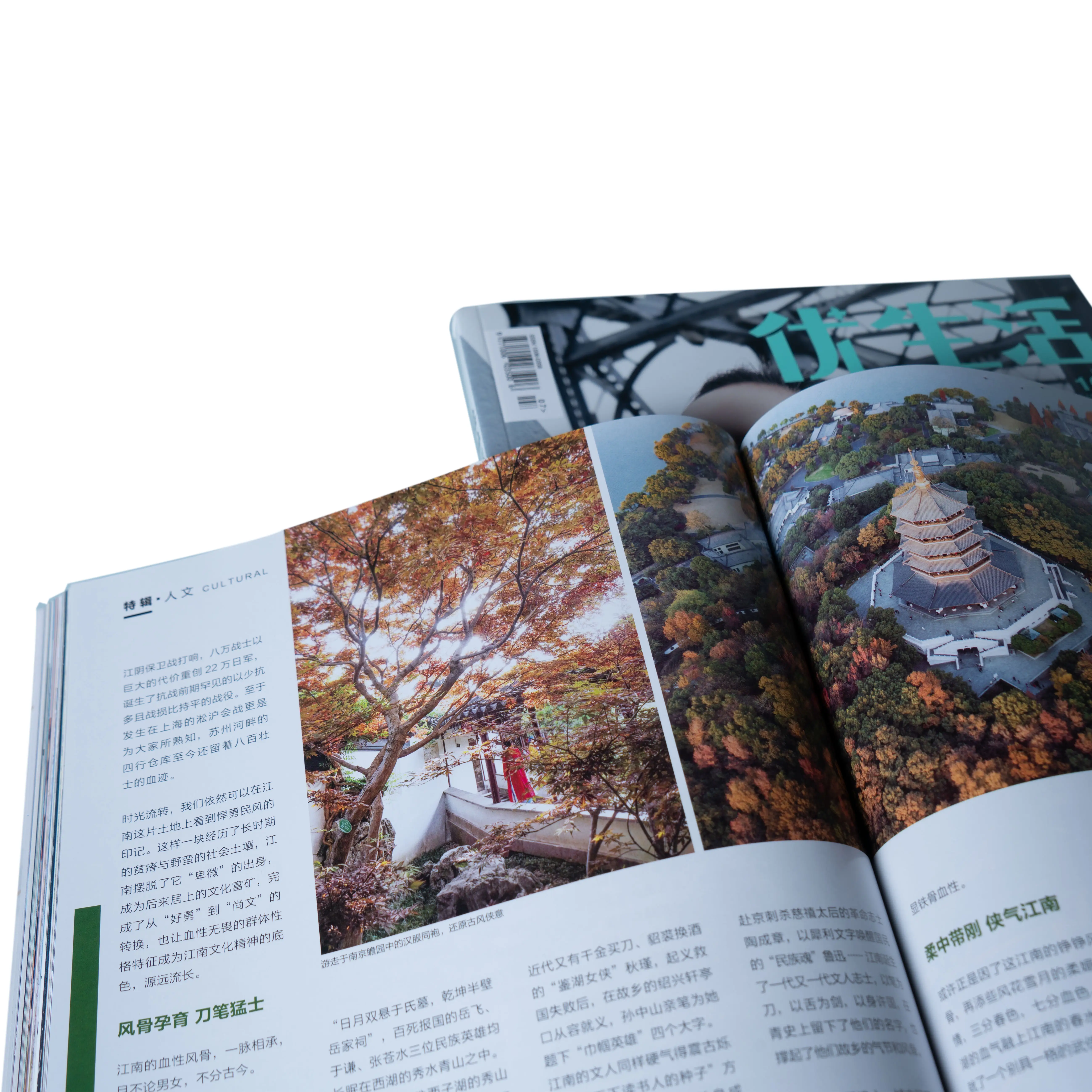 Популярный дизайн на заказ полноцветный Индивидуальный размер бумажный журнал книжный принтер в Китае