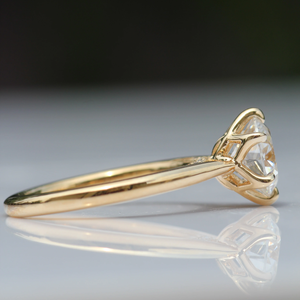 Anillo de plata esterlina 925 Art Deco Vintage hecho a mano con diamante creado en laboratorio elegante pieza llamativa a granel - Product Image 2