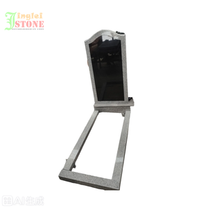 Современный традиционный дизайн черный гранитный надгробный памятник надгробный камень и памятники по заводской цене - Product Image 2