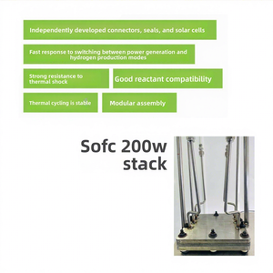 Pile à combustible à oxyde solide (<span class=keywords><strong>SOFC</strong></span>) 200W, cellule électrolytique (SOEC), hydrogène vert, stockage d'énergie, centre de données, production d'électricité verte - Product Image 4