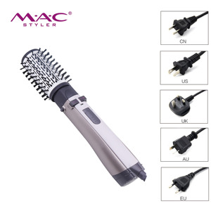 <span class=keywords><strong>Brosse</strong></span> à cheveux <span class=keywords><strong>rotative</strong></span> ionique en céramique MAC Electric 3 en 1, séchage automatique, bouclage, volumisation, <span class=keywords><strong>1000W</strong></span>, température multi-vitesses - Product Image 5