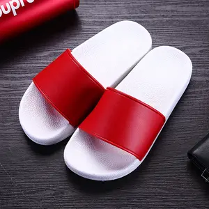 Penjualan terlaris tidak ada merek PVC sandal sol lembut slide untuk Unisex