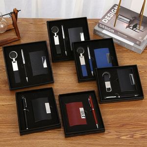 Executive <b>Gift</b> <b>Set</b>: Custom Keychains, Business Card Holder & Pen - Perfect Corporate Giveaway - Product Image 2