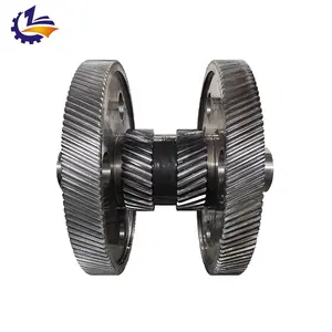 China Manufacturer Supply 40CrNi2Mo Forged Steel Parts Gear Reducer Herringbone Gear Helical Gear