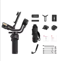 Estabilizador de cardán de mano de 3 ejes ZHIYUN WEEBILL 3S Combo para cámaras DSLR Canon, Nikon y Sony