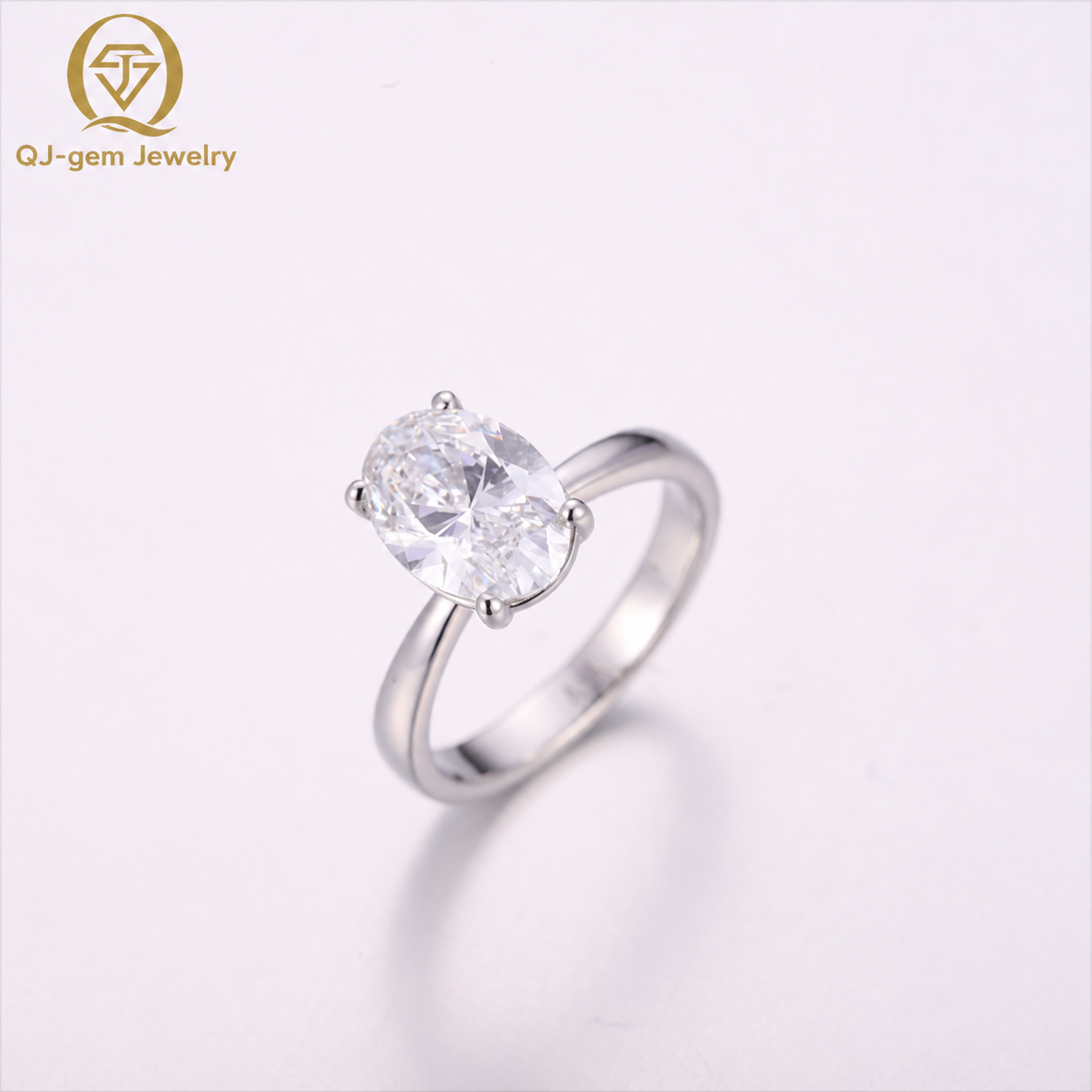 Or blanc/Diamant couleur D blanc