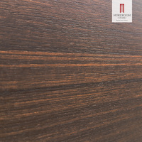 Dalle de comptoir en pierre frittée effet chêne fumé finition mate 2800x1200mm, carreaux de bois pour murs et sols intérieurs