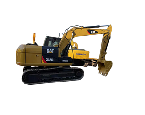 Excavadora de cadenas CAT312D usada con motor Cummins original de Japón, hidráulica de 12 toneladas, en venta - Product Image 1