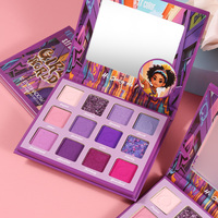 Palette d'ombres à paupières en papier avec logo personnalisé livre de maquillage pour les yeux OEM Private Label MSDS Palette d'ombres à paupières minérales multichromes imperméables