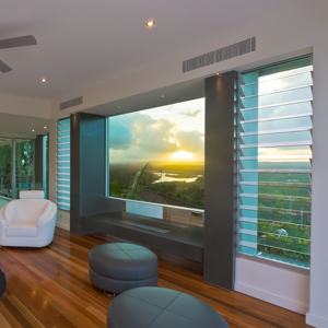 تصميم عصري ومخصص ونوافذ من الألومنيوم في ملف تعريف من Jalousie نوافذ ستائر قابلة للتعديل - Product Image 3