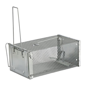 Cage piège à souris en métal, facile à installer, réutilisable, pour capture vivante, adaptée à l'élevage et aux animaux de compagnie - Product Image 2
