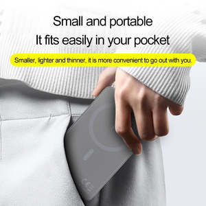 <span class=keywords><strong>แบ</strong></span><span class=keywords><strong>ต</strong></span>สำรองแม่เหล็ก Qi2 ROHS 5000mAh ความจุสูง18W/15W Type C <span class=keywords><strong>ชาร์จ</strong></span>เร็ว<span class=keywords><strong>แบ</strong></span>บพกพาได้ - Product Image 4