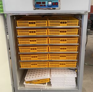 Incubateur à œufs numérique intelligent entièrement automatique 1056 œufs avec contrôle de la température - Product Image 1