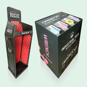 Chất lượng cao siêu thị bán lẻ kệ trưng bày các tông sóng trường hợp Stacker hiển thị đứng tông <span class=keywords><strong>Dump</strong></span> <span class=keywords><strong>bin</strong></span> - Product Image 1