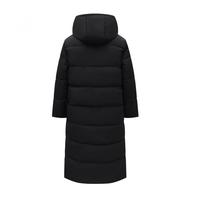 Veste rembourrée à capuche unisexe extra-longue, taille plus, doublure en graphène, coupe ample, 100% polyester, parka d'hiver, M-4XL, en stock