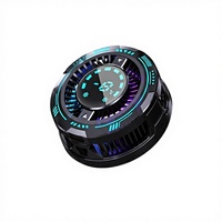 Ventilateur de refroidissement RGB U-JIE F29 à grande surface, support magnétique, matériau ABS, chargeur inclus pour radiateur de téléphone portable universel