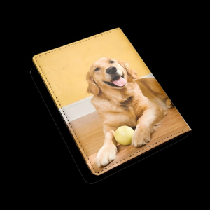 Porta Passaporto Personalizzato con Stampa Fotografica, Porta Documenti di Viaggio con <span class=keywords><strong>Foto</strong></span> di Famiglia o Animali Domestici, Custodia Anti-smarrimento per Biglietti Aerei e Visti - Product Image 4