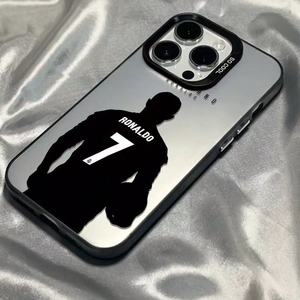 Stylish Lucky No.7 Ronaldo thăng hoa <span class=keywords><strong>Shell</strong></span> cho <span class=keywords><strong>Iphone</strong></span> XR XS 11 12 13 mini 14 15 16 Pro Max Thiết kế trường hợp điện thoại - Product Image 1