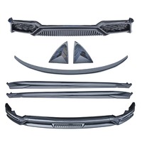 Usine DC Style Sport Accessoires de mise à niveau Kit de carrosserie Finition polie Plastique/PP Matériel Jupes latérales pour Tesla Model Y Juniper