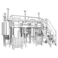 Système d'équipement de saccharification de la capacité 20000L Machine de brassage de bière artisanale 300L/350L