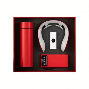 Juego de Regalo Empresarial de Lujo Ecológico Personalizado con Logotipo, Impresión en Serigrafía, Regalos Corporativos, Regalo de Navidad de Fin de Año - Product Image 1