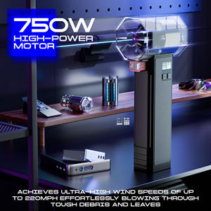 Nouveauté TF64 <span class=keywords><strong>Turbo</strong></span> Fan 1400g Souffleur d'air portatif à main électrique Ventilateur violent pour le nettoyage de la neige de la voiture Nouveaux produits de nettoyage - Product Image 6
