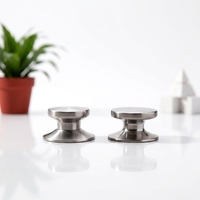 Bouton de couvercle de casserole en acier inoxydable 201SS personnalisé, haute qualité, résistant à la chaleur, compatible four, écologique, pièces de batterie de cuisine, direct usine